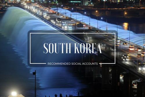 South Korea – Recommended Social Media Accounts