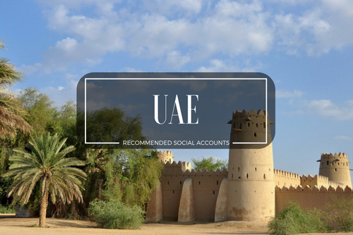 The UAE – Recommended Social Media Accounts