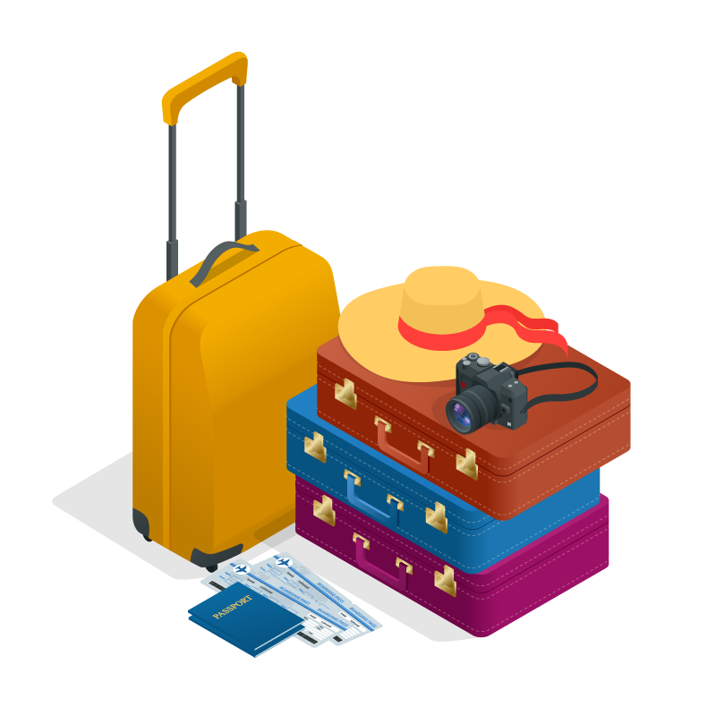International relocation abroad luggage