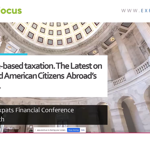Residence-Based Tax Reform — The Latest On The Bill And ACA’s Advocacy
